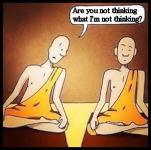 Mindfulness habits - cartoon